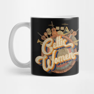 Tshirt Music Designs Vintage Retro - Celtic Women Mug